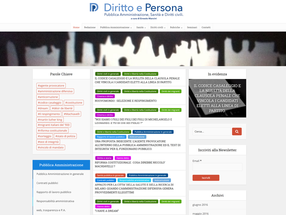 Diritto e Persona